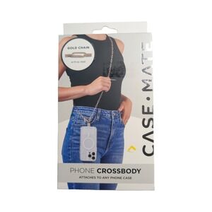 Cc4-N Case-Mate -‎ Crossbody Chain for Most Cell Phones - Gold